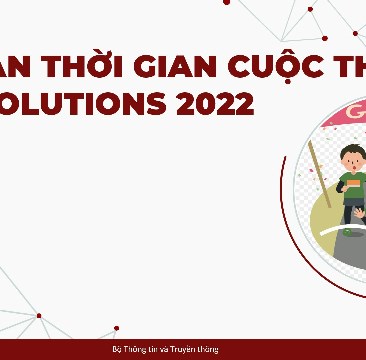TH&#212;NG B&#193;O: gia hạn thời gian Cuộc thi T&#236;m kiếm giải ph&#225;p chuyển đổi số quốc gia - Viet Solutions năm 2022