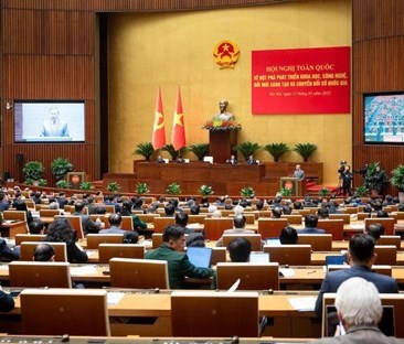 Tổ chức Hội nghị toàn quốc về đột phá khoa học, công nghệ, đổi mới sáng tạo và chuyển đổi số quốc gia