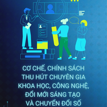 Ban hành cơ chế, chính sách thu hút chuyên gia khoa học, công nghệ, đổi mới sáng tạo và chuyển đổi số
