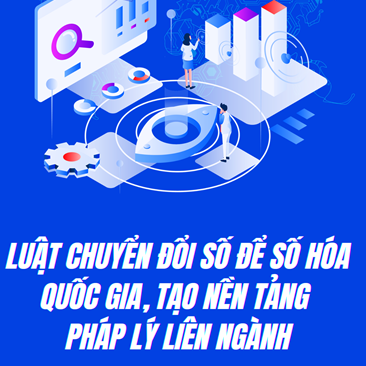 Xây dựng Luật Chuyển đổi số nhằm số hóa quốc gia, tạo nền tảng pháp lý liên ngành