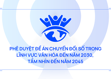 Phê duyệt Đề án chuyển đổi số trong lĩnh vực văn hóa đến năm 2030, tầm nhìn đến năm 2045