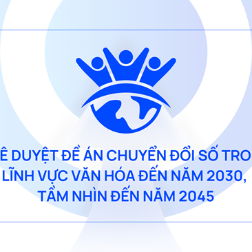 Phê duyệt Đề án chuyển đổi số trong lĩnh vực văn hóa đến năm 2030, tầm nhìn đến năm 2045
