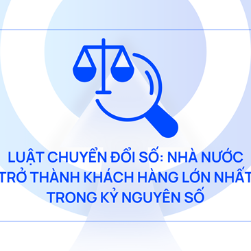 Luật Chuyển đổi số: Nhà nước trở thành "khách hàng lớn nhất" trong kỷ nguyên số