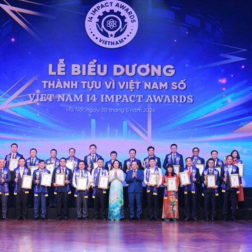 Vinh danh 142 giải pháp có "Thành tựu tác động vì Việt Nam số" năm 2026