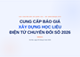 Đề nghị cung cấp báo giá các hạng mục Xây dựng học liệu điện tử phục vụ bồi dưỡng, tập huấn về chuyển đổi số năm 2026